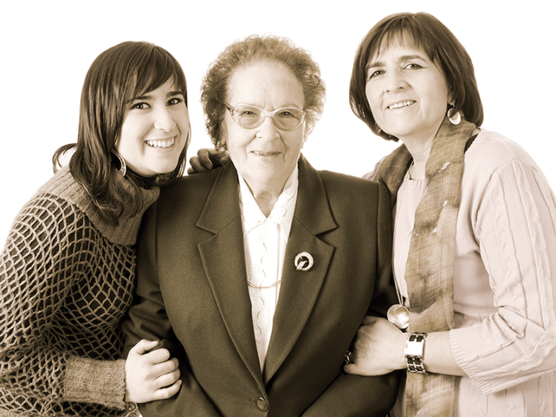 Teresa, M. Jesús i Laia